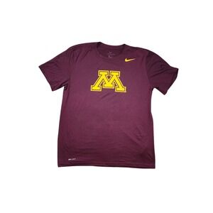 Nike University‎ of Minnesota Women's Dri-Fit Short Sleeve Shirt Size Large